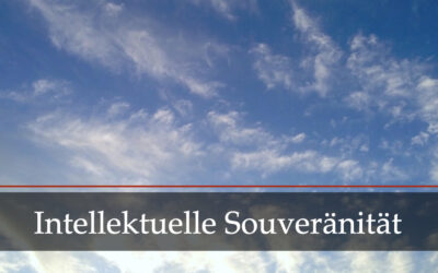 Intellektuelle Souveränität – ein rettendes Leitbild in KI-Zeiten?